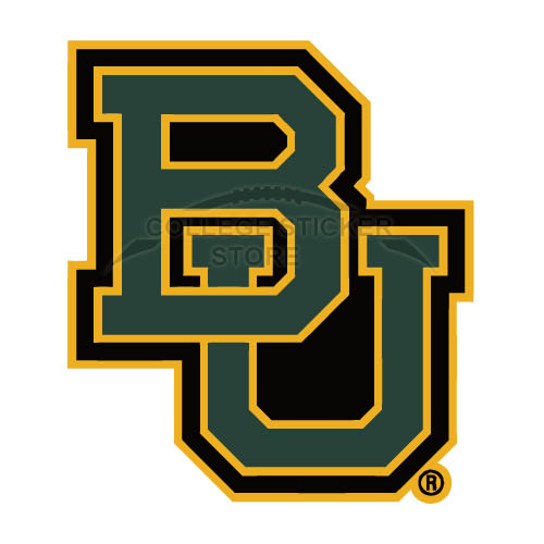 Customs Baylor Bears 2005 Pres Wordmark Iron-on Transfers (Wall Stickers)NO.3771